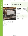 Regency Tables & Sinks 600IB2142C0 Specsheet