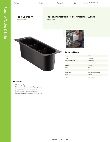 Regency Tables & Sinks 600IBHOLDER Specsheet Regency Tables & Sinks 600IBHOLDER Specsheet