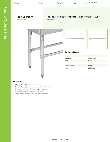 Regency Tables & Sinks 600LBS324LR Specsheet Regency Tables & Sinks 600LBS324LR Specsheet