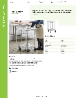 Regency Tables & Sinks 600T2424GC Specsheet Regency Tables & Sinks 600T2424GC Specsheet