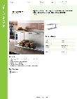 Regency Tables & Sinks 600T2472G Specsheet