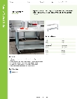 Regency Tables & Sinks 600T2472GC Specsheet Regency Tables & Sinks 600T2472GC Specsheet