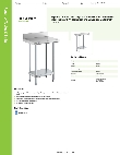 Regency Tables & Sinks 600TB1824G Specsheet