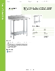 Regency Tables & Sinks 600TB1836G Specsheet