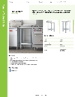 Regency Tables & Sinks 600TB2424G Specsheet