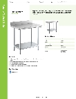 Regency Tables & Sinks 600TB2436G Specsheet