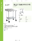 Regency Tables & Sinks 600TB2436GC Specsheet Regency Tables & Sinks 600TB2436GC Specsheet