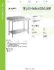 Regency Tables & Sinks 600TB2448G Specsheet