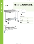 Regency Tables & Sinks 600TB2448GC Specsheet