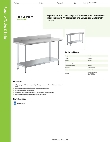 Regency Tables & Sinks 600TB2460G Specsheet