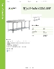 Regency Tables & Sinks 600TB3096G Specsheet