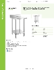 Regency Tables & Sinks 600TSB2424S Specsheet