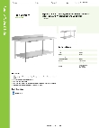 Regency Tables & Sinks 600TSB3672S Specsheet