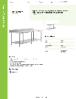 Regency Tables & Sinks 600TSB3696S Specsheet