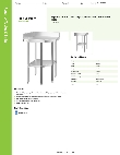 Regency Tables & Sinks 600TSC2424S Specsheet