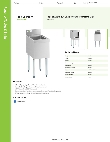 Regency Tables & Sinks 600UHS2112 Specsheet