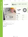 Regency Tables & Sinks 600UMR126 Specsheet Regency Tables & Sinks 600UMR126 Specsheet