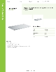 Regency Tables & Sinks 600UT3048G Specsheet Regency Tables & Sinks 600UT3048G Specsheet