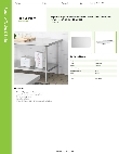 Regency Tables & Sinks 600UT3660S Specsheet Regency Tables & Sinks 600UT3660S Specsheet