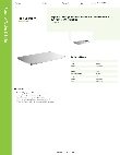 Regency Tables & Sinks 600UTP3048S Specsheet