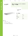Regency Tables & Sinks 600UTP3072S Specsheet