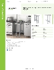 Regency Tables & Sinks 600WT15X36BS Specsheet