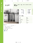 Regency Tables & Sinks 600WT18X30BS Specsheet