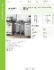 Regency Tables & Sinks 600WT18X36BS Specsheet