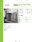 Regency Tables & Sinks 600WT24X30SS Specsheet