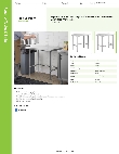 Regency Tables & Sinks 600WT24X36SS Specsheet Regency Tables & Sinks 600WT24X36SS Specsheet