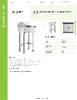 Regency Tables & Sinks 60FHSMSB1818 Specsheet