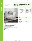 Regency Tables & Sinks 60ST3048R Specsheet Regency Tables & Sinks 60ST3048R Specsheet