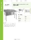Regency Tables & Sinks 6CS31620G Specsheet