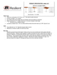 Resilient Spec Sheet