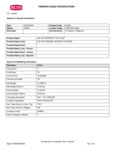 Spec Sheet
