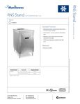 Mantiowoc Countertop Ice Stand