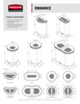 Rubbermaid Enhance Spec Sheet