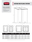 Rubbermaid Sustain Specsheet