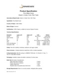 Runamok Sugarmaker's Cut Specsheet