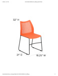RUT-498A-ORANGE-GG Spec Sheet