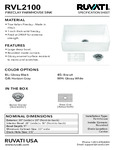 RVL2100 Spec