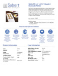 Sabert - 2318PP specs