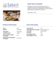 Sabert - Kraft Pizza Clamshell Sabert - Kraft Pizza Clamshell