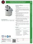 Sammic CA-31 Food Processor