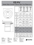 San Jamar EZFit Specs sheet