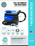 Sandia 3 Gallon Super Spot Extractor Specsheet