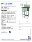 Sani-Lav-524-Submittal-Sheet Sani-Lav-524-Submittal-Sheet