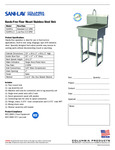 Sani-Lav-524FK1-Submittal-Sheet