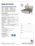 Sani-Lav-5A4A-5A4B-Spec Sheet Sani-Lav-5A4A-5A4B-Spec Sheet