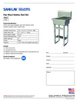 Sani-Lav-7250-Spec Sheet Sani-Lav-7250-Spec Sheet